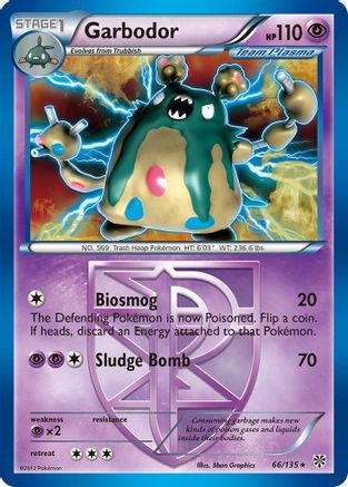 [PKM] Garbodor (66/135) [Black & White: Plasma Storm]
