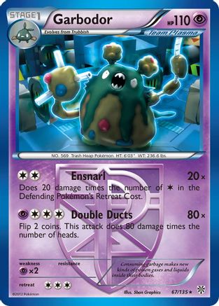 [PKM] Garbodor (67/135) [Black & White: Plasma Storm]