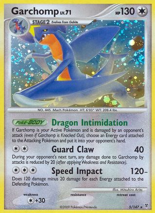 [PKM] Garchomp (5/147) [Platinum: Supreme Victors]