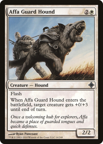 {C} Affa Guard Hound [Rise of the Eldrazi][ROE 014]