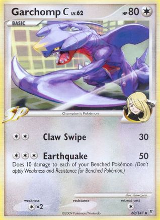 [PKM] Garchomp C (60/147) [Platinum: Supreme Victors]