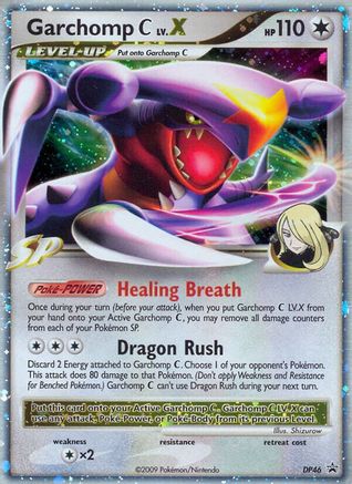 [PKM] Garchomp C LV.X (DP46) [Diamond & Pearl: Black Star Promos]