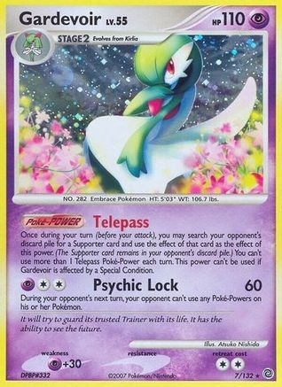 [PKM] Gardevoir (7/132) [Diamond & Pearl: Secret Wonders]