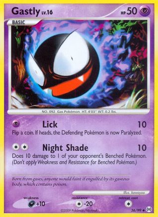 [PKM-C] Gastly (36/99) [Platinum: Arceus]