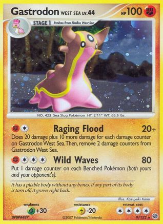 [PKM] Gastrodon West Sea (9/132) [Diamond & Pearl: Secret Wonders]