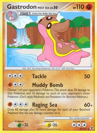 [PKM-R] Gastrodon West Sea (22/111) [Platinum: Rising Rivals]