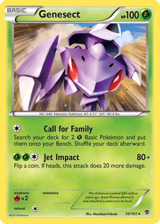 [PKM] Genesect (10/101) [Black & White: Plasma Blast]