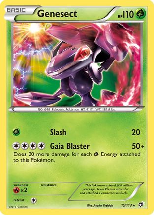 [PKM-R] Genesect (16/113) [Black & White: Legendary Treasures]
