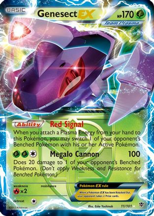 [PKM] Genesect EX (11/101) [Black & White: Plasma Blast]