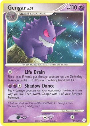 [PKM] Gengar (27/130) [Diamond & Pearl: Base Set]
