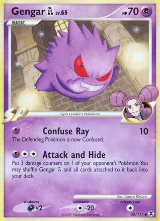 [PKM] Gengar GL (40/111) [Platinum: Rising Rivals]