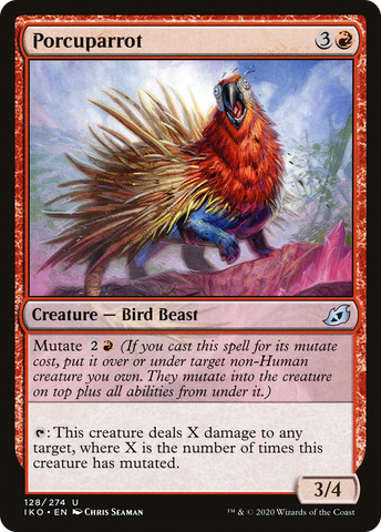 {C} Porcuparrot [Ikoria: Lair of Behemoths][IKO 128]