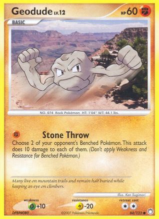 [PKM] Geodude (84/123) [Diamond & Pearl: Mysterious Treasures]