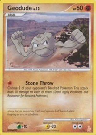 [PKM] Geodude (1/11) [Diamond & Pearl: Trainer Kit - Lucario]