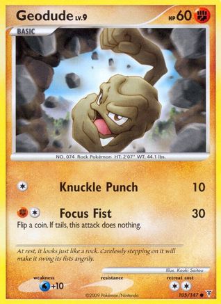 [PKM] Geodude (105/147) [Platinum: Supreme Victors]