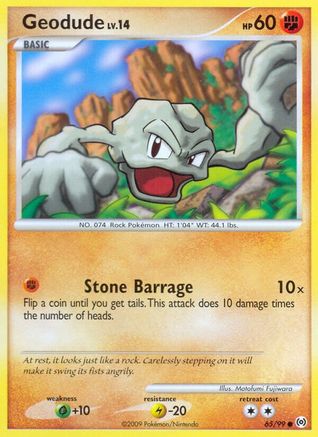 [PKM-C] Geodude (65/99) [Platinum: Arceus]