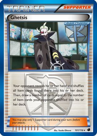 [TR] Ghetsis (101/116) [Black & White: Plasma Freeze]