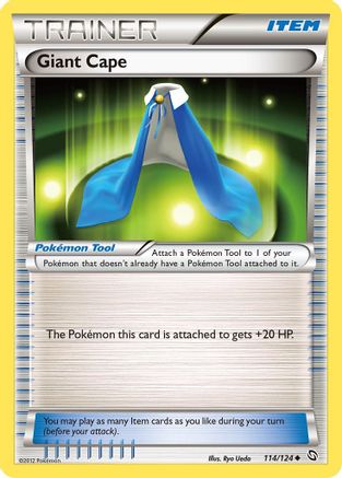 [PKM] Giant Cape (114/124) [Black & White: Dragons Exalted]