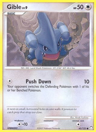 [PKM] Gible (85/123) [Diamond & Pearl: Mysterious Treasures]