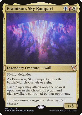 {R} Pramikon, Sky Rampart [Commander 2019][C19 047]
