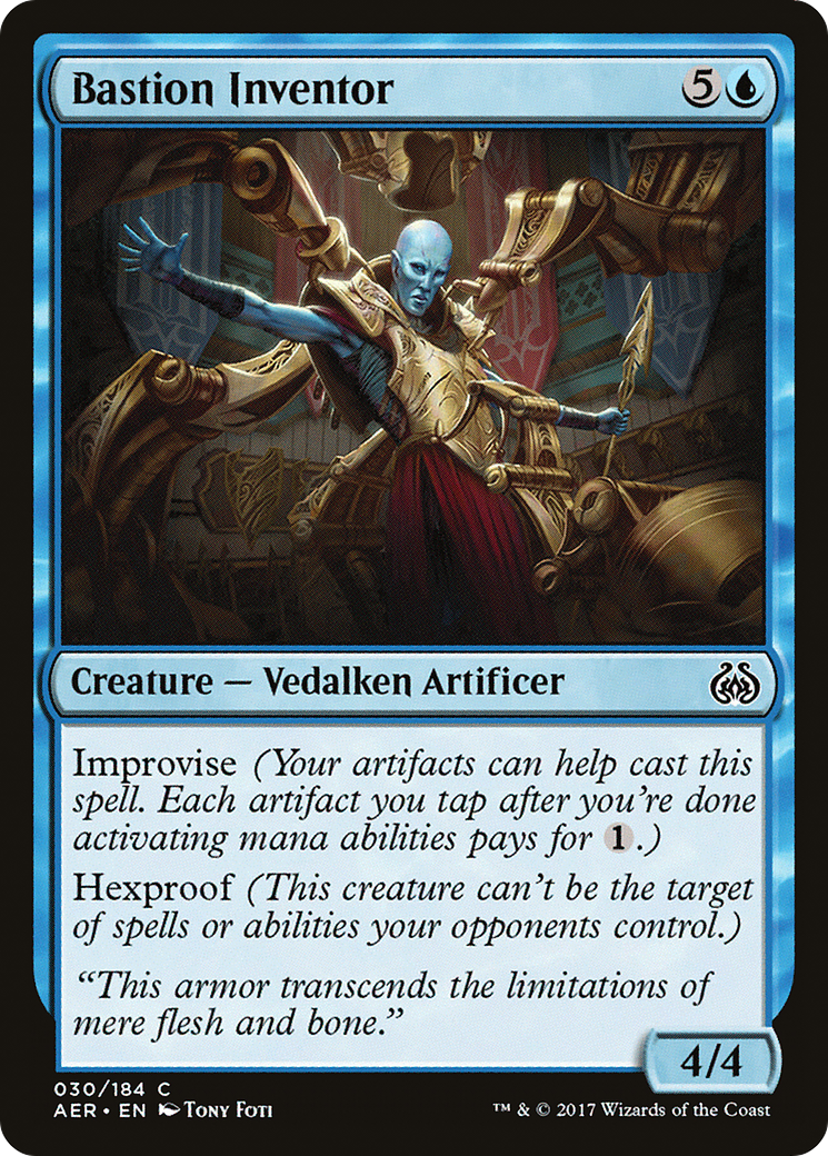 {C} Bastion Inventor [Aether Revolt][AER 030]