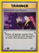 [TR] Giovanni's Last Resort (105/132) [Gym Challenge 1st Edition]