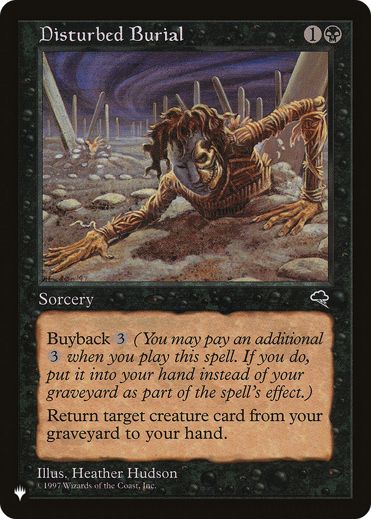 Disturbed Burial [LIST ]