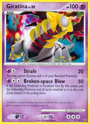 [PKM] Giratina (27/127) [Platinum: Base Set]