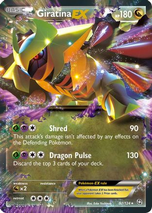 [PKM-R] Giratina EX (92/124) [Black & White: Dragons Exalted]