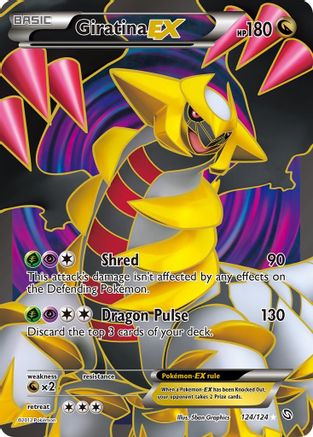 [PKM-R] Giratina EX (124/124) [Black & White: Dragons Exalted]