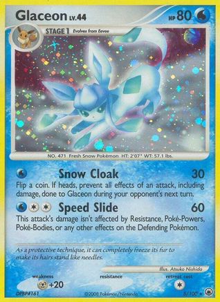 [PKM-R] Glaceon (5/100) [Diamond & Pearl: Majestic Dawn]