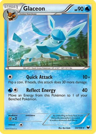 [PKM-R] Glaceon (30/108) [Black & White: Dark Explorers]
