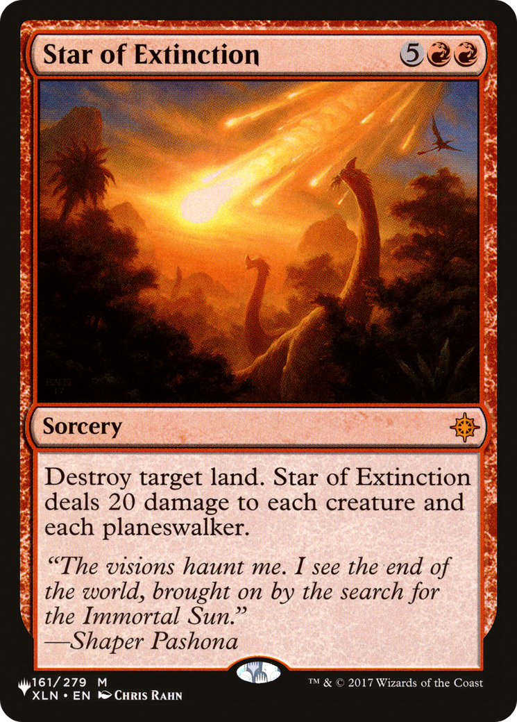 Star of Extinction [PLST XLN-161]