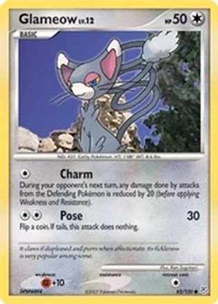 [PKM-C] Glameow (83/130) [Diamond & Pearl: Base Set]