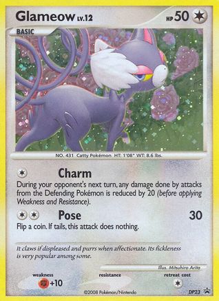 [PKM] Glameow (DP23) [Diamond & Pearl: Black Star Promos]