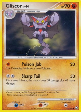 [PKM] Gliscor (55/146) [Diamond & Pearl: Legends Awakened]