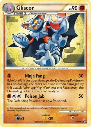[PKM] Gliscor (4/90) [HeartGold & SoulSilver: Undaunted]
