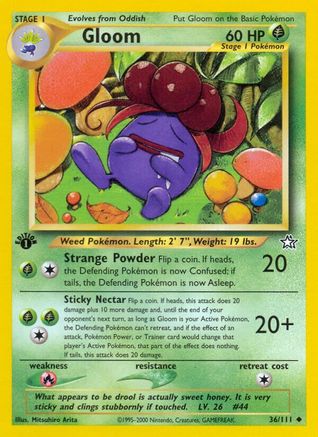 [PKM] Gloom (36/111) [Neo Genesis 1st Edition]
