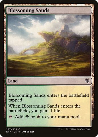 {C} Blossoming Sands [Commander 2017][C17 237]
