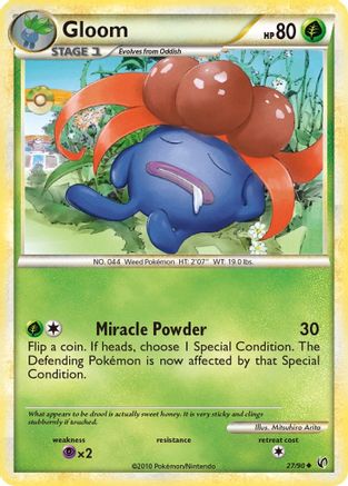 [PKM-C] Gloom (27/90) [HeartGold & SoulSilver: Undaunted]