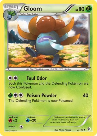 [PKM] Gloom (2/149) [Black & White: Boundaries Crossed]