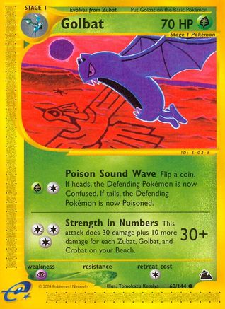 [PKM] Golbat (60/144) [Skyridge]