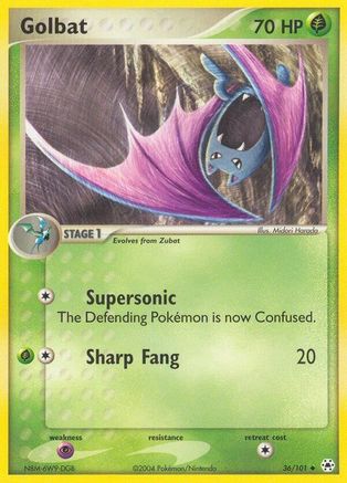 [PKM] Golbat (36/101) [EX: Hidden Legends]