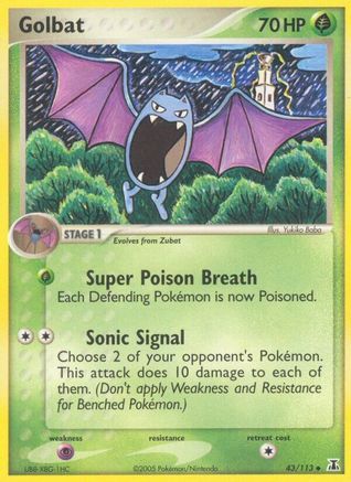[PKM] Golbat (43/113) [EX: Delta Species]