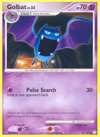 [PKM-C] Golbat (50/123) [Diamond & Pearl: Mysterious Treasures]