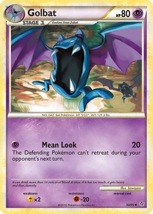 [PKM] Golbat (30/95) [HeartGold & SoulSilver: Unleashed]