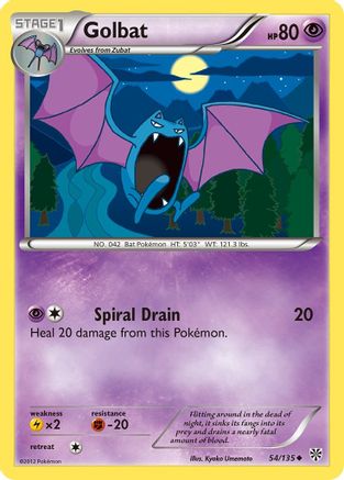 [PKM] Golbat (54/135) [Black & White: Plasma Storm]