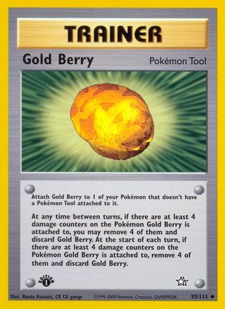 [PKM] Gold Berry (93/111) [Neo Genesis 1st Edition]