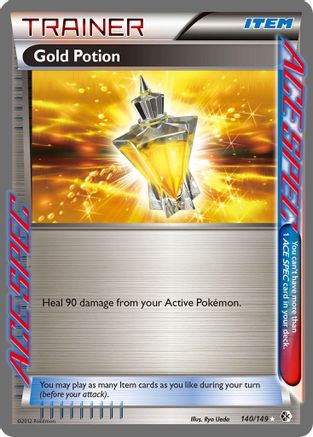 [TR] Gold Potion (140/149) [Black & White: Boundaries Crossed]