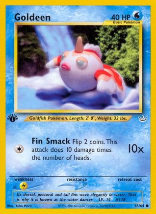 [PKM] Goldeen (45/64) [Neo Revelation 1st Edition]